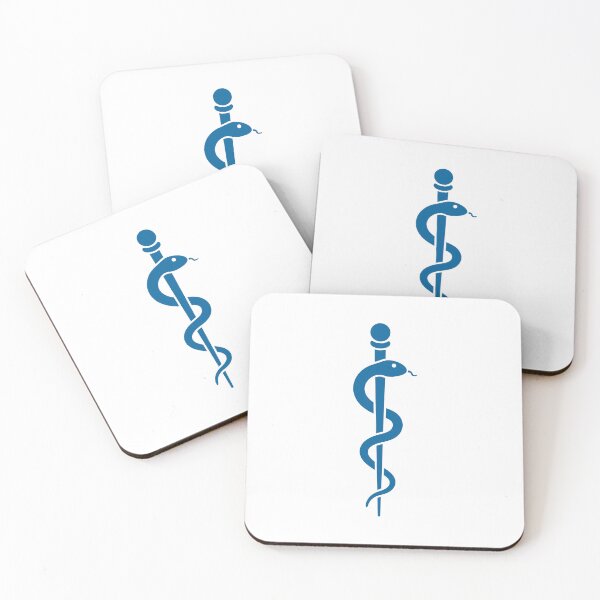 Item preview, Rod Of Asclepius Medical Symbol designed and sold by VectorForge Studio.