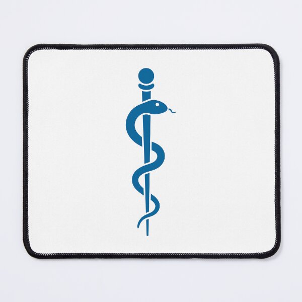 Item preview, Rod Of Asclepius Medical Symbol designed and sold by VectorForge Studio.