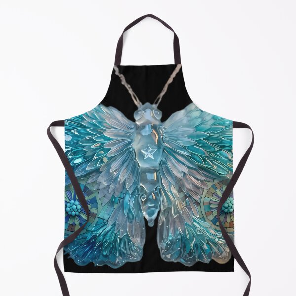 Item preview, Celestial Crystal Blue Butterfly Fantasy Art designed and sold by Fairytale_Flowers.
