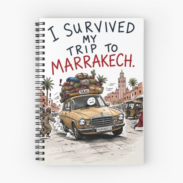 Item preview, I Survived My Trip To MARRAKECH - Funny MARRAKECHTraffic designed and sold by njanani.
