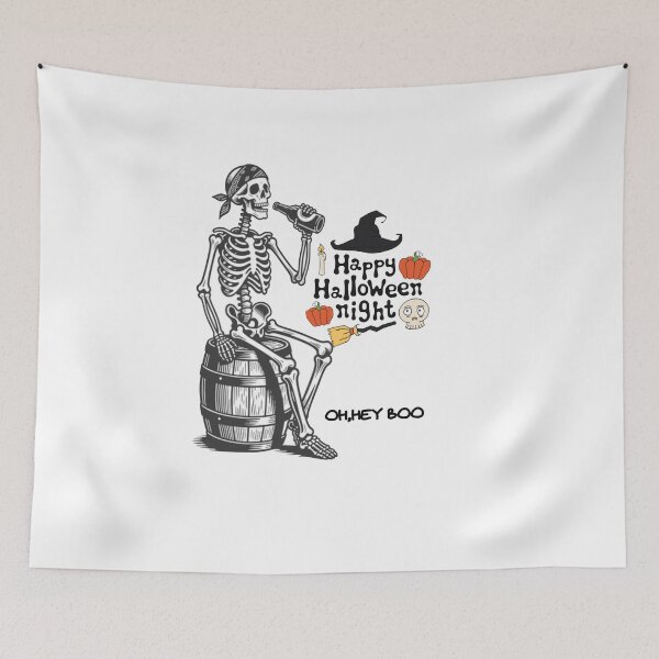 Item preview, Happy Halloween Night – Scary Gothic Horror Halloween Design designed and sold by Tafa_Design.