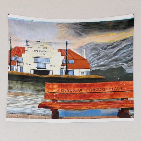 Item preview, Colourful Mural Concord Beach Canvey Island designed and sold by AndyEvansPhotos.