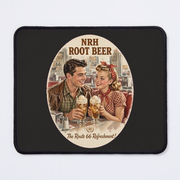 Item preview, Vintage American Root Beer Diner Sign designed and sold by Normandy Road Heritage.