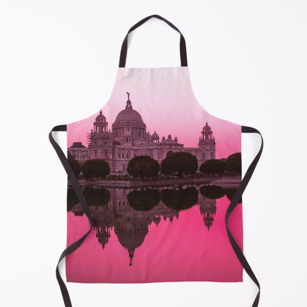 Item preview, Pink mirrored sunset, Kolkata, India landscape fine art color print photograph designed and sold by Jéanpaul Ferro.