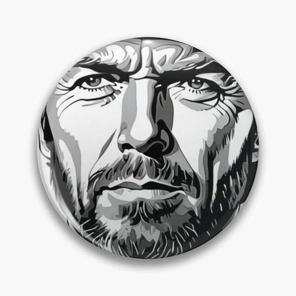 Item preview, Cinema - Emblematic Western Actor, Portrait Etched in Shadow designed and sold by Beat-It.