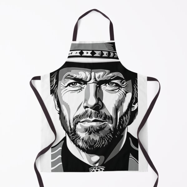 Item preview, Cinema - Emblematic Western Actor, Portrait Etched in Shadow designed and sold by Beat-It.