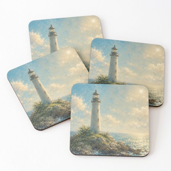 Item preview, Lighthouse by the Sea designed and sold by HHlovely.