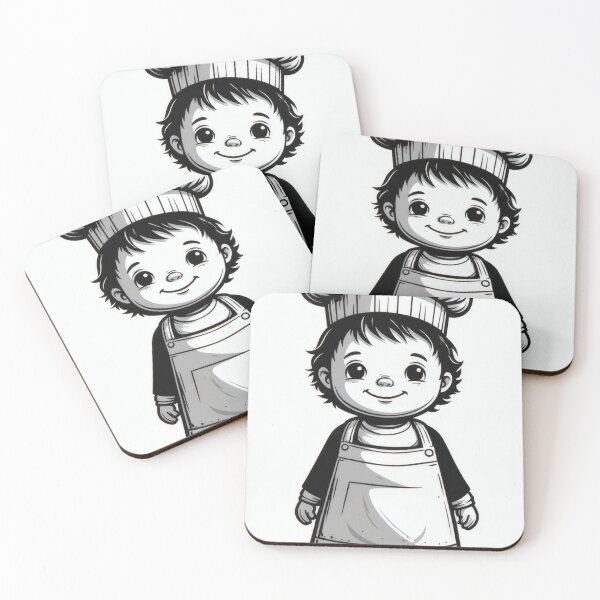Item preview, Little chef ready to perform culinary wonders designed and sold by Mianku | Für das Leben.