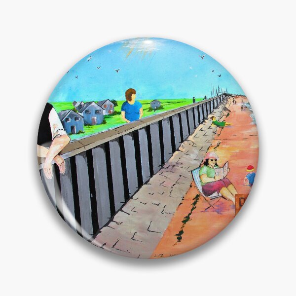 Item preview, Colourful Mural Concord Beach Canvey Island designed and sold by AndyEvansPhotos.