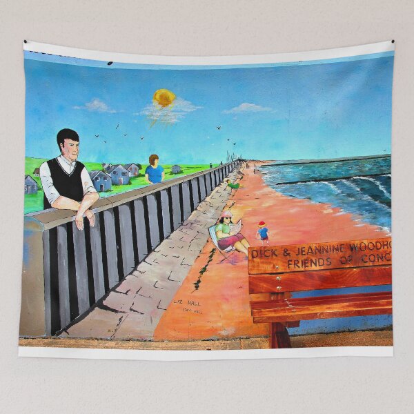Item preview, Colourful Mural Concord Beach Canvey Island designed and sold by AndyEvansPhotos.