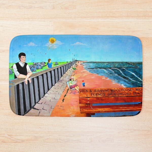 Item preview, Colourful Mural Concord Beach Canvey Island designed and sold by AndyEvansPhotos.