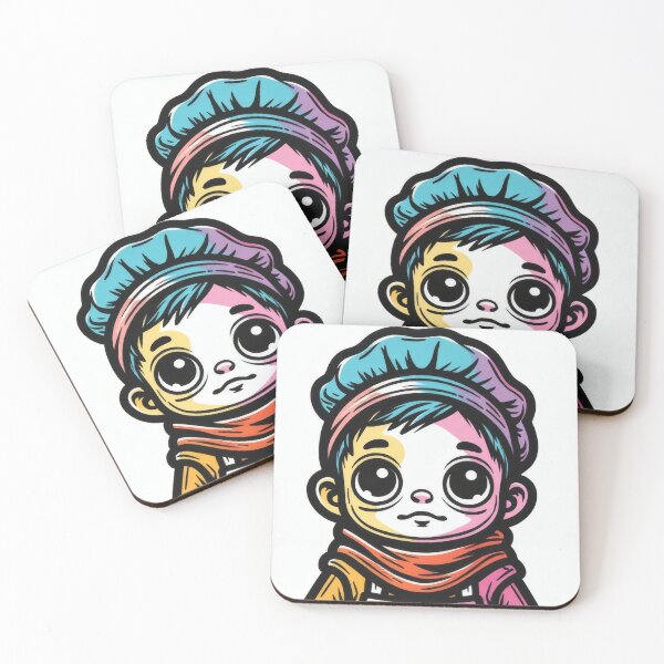 Item preview, Cute little chef with oversized eyes designed and sold by Mianku | Für das Leben.