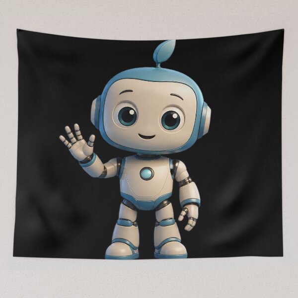 Item preview, Robotoon designed and sold by AwesomeDigiShop.