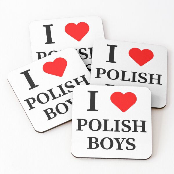 Item preview, Copy of  I love polish boys designed and sold by Johns-Cave.