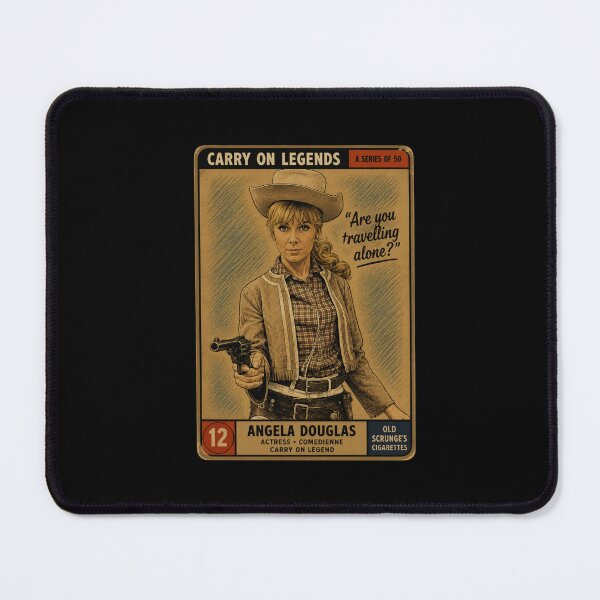 Item preview, Angela Douglas - Carry On Trading Cards designed and sold by halibutgoatramb.