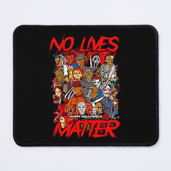 Item preview, Happy Halloween No Lives Matter Horror Villains Art designed and sold by Anselle.