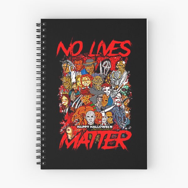 Item preview, Happy Halloween No Lives Matter Horror Villains Art designed and sold by Anselle.