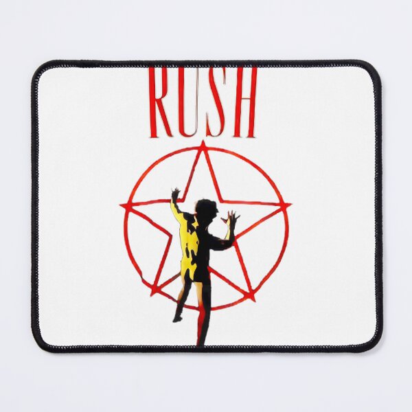 Item preview, Rush Band Star Graphic designed and sold by auringercha.