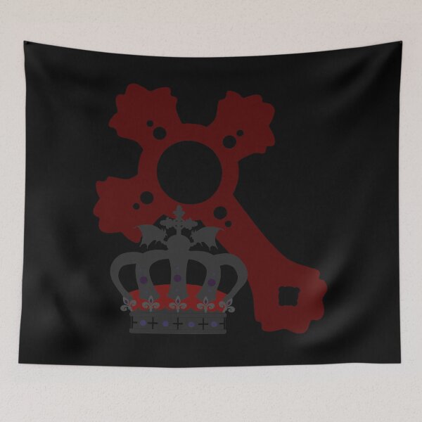 Item preview, red gothic cross, royal crown designed and sold by Kirei-Lily.