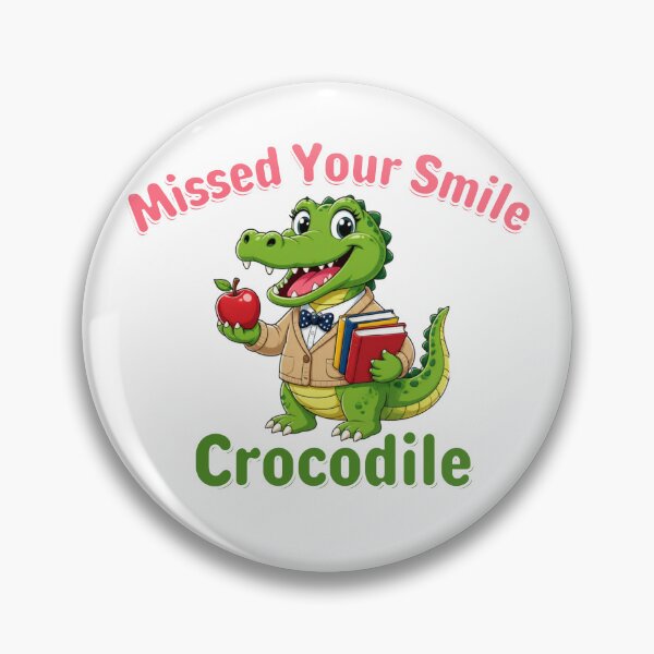 Item preview, Missed Your Smile Crocodile designed and sold by Reverielook.