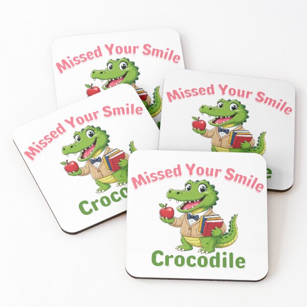 Item preview, Missed Your Smile Crocodile designed and sold by Reverielook.