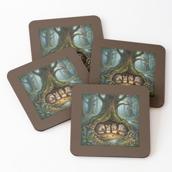 Item preview, Enchanted Forest: The Friendship of Animals. designed and sold by JoyNest = "The nest of joy".