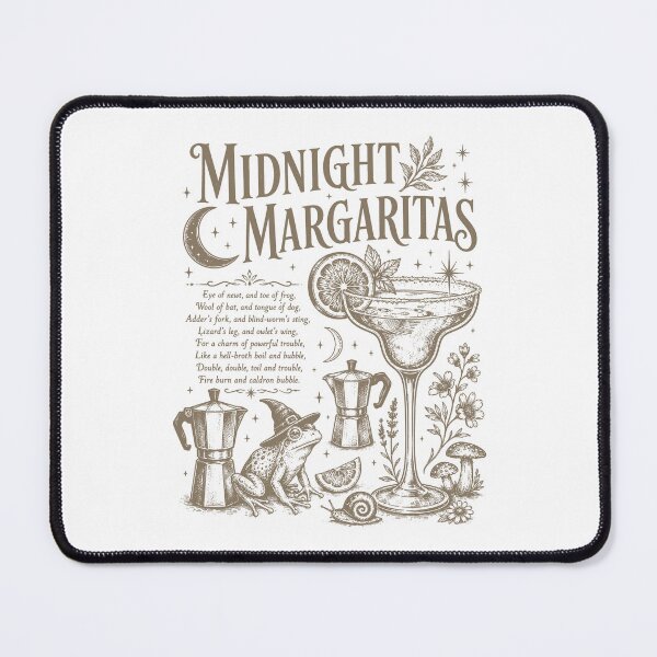 Item preview, Midnight Margaritas, Witchy Tequila, Halloween Spooky Drinking designed and sold by WatercolourferS.