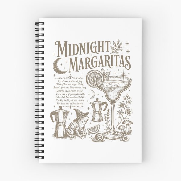 Item preview, Midnight Margaritas, Witchy Tequila, Halloween Spooky Drinking designed and sold by WatercolourferS.