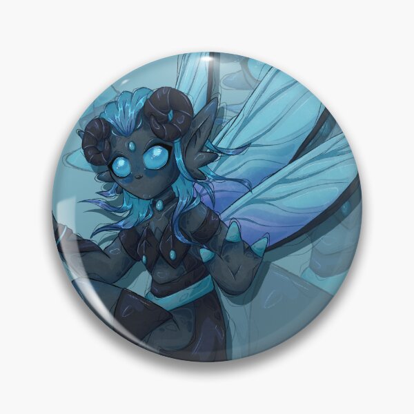 Item preview, Insectoid Damselfly/Dragonfly - Blue designed and sold by TinyKatCreative.