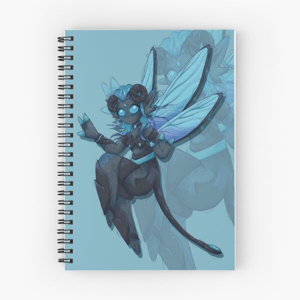 Item preview, Insectoid Damselfly/Dragonfly - Blue designed and sold by TinyKatCreative.