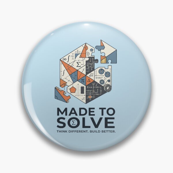 Item preview, Made To Solve | STEM Problem Solver Premium Artwork designed and sold by Amr Darwish Graphic designer.