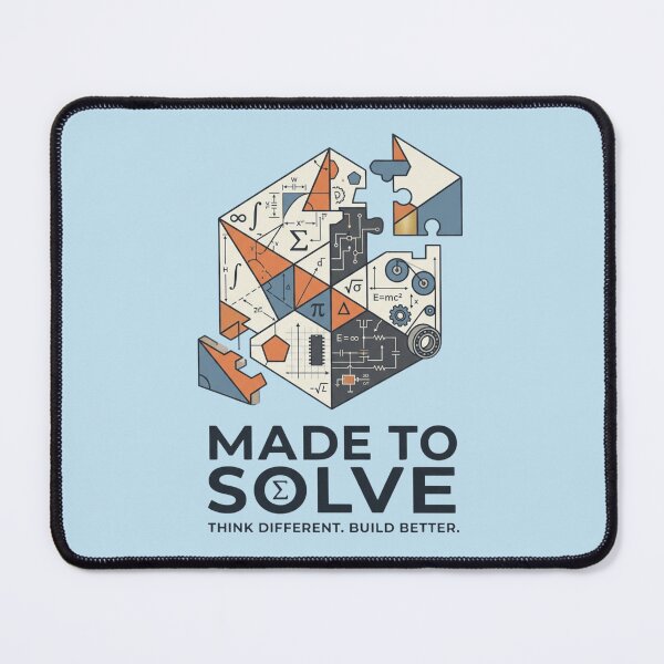 Item preview, Made To Solve | STEM Problem Solver Premium Artwork designed and sold by Amr Darwish Graphic designer.
