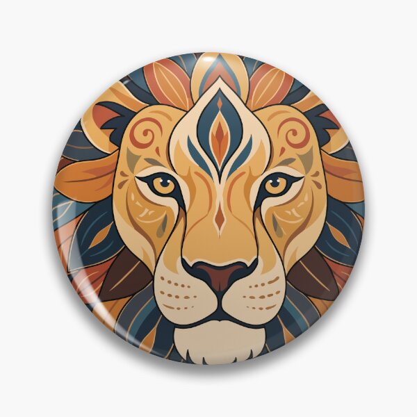Item preview, Mandala Lion Illustration designed and sold by Creative Owlet.