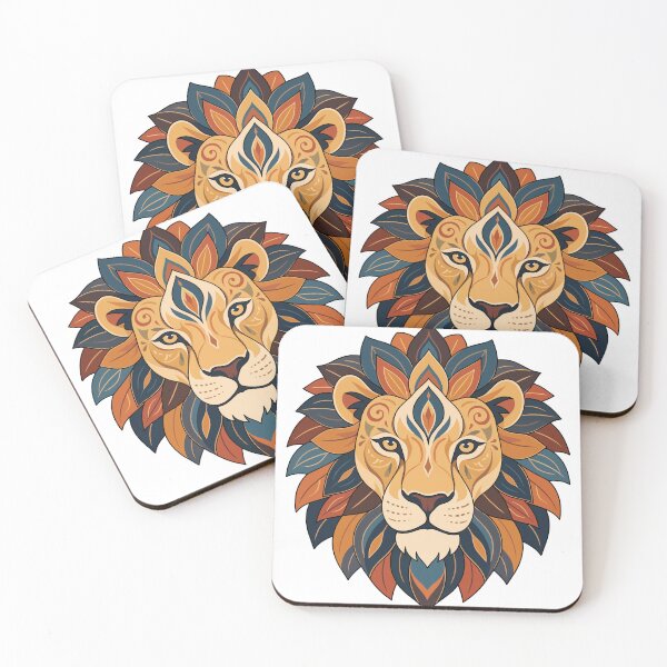 Item preview, Mandala Lion Illustration designed and sold by Creative Owlet.
