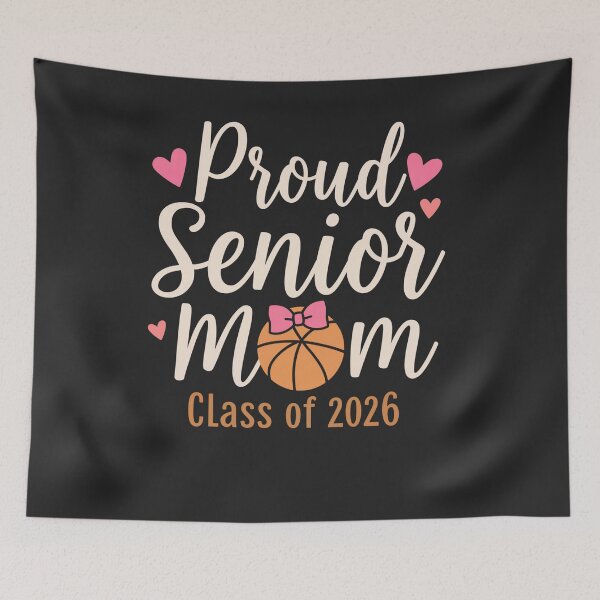 Item preview, Proud Senior Mom Class of 2026 Basketball Graduation designed and sold by Mr. L.S.
