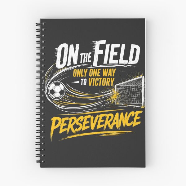 Item preview, Soccer Perseverance Only One Way To Victory designed and sold by CloudyCatArt.