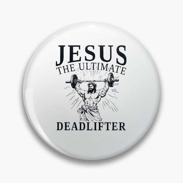 Item preview, jesus the ultimate deadliftiter designed and sold by abangkejepit.