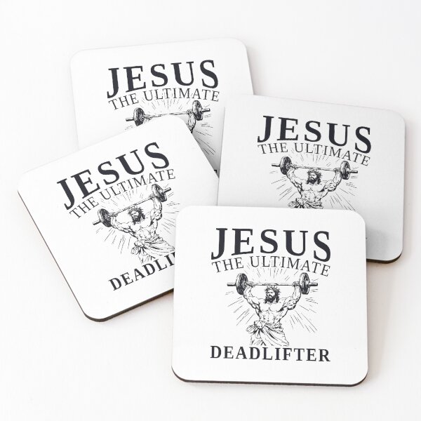 Item preview, jesus the ultimate deadliftiter designed and sold by abangkejepit.
