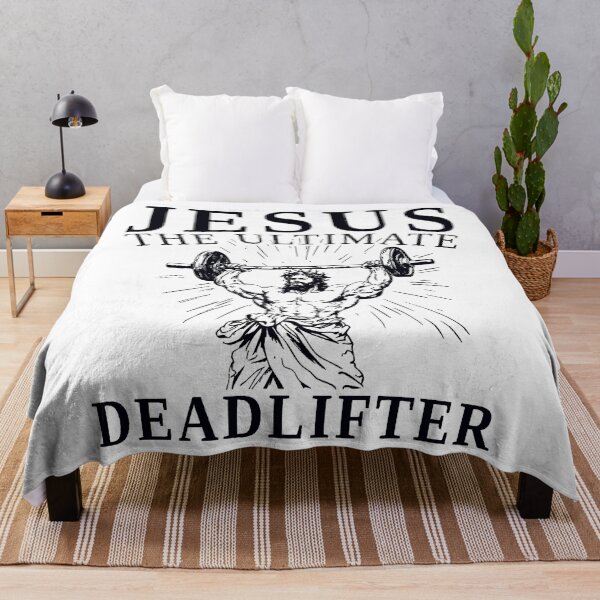 Item preview, jesus the ultimate deadliftiter designed and sold by abangkejepit.