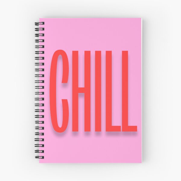 Item preview, Chill Bold Pink Typography Design designed and sold by jianina-alondra.
