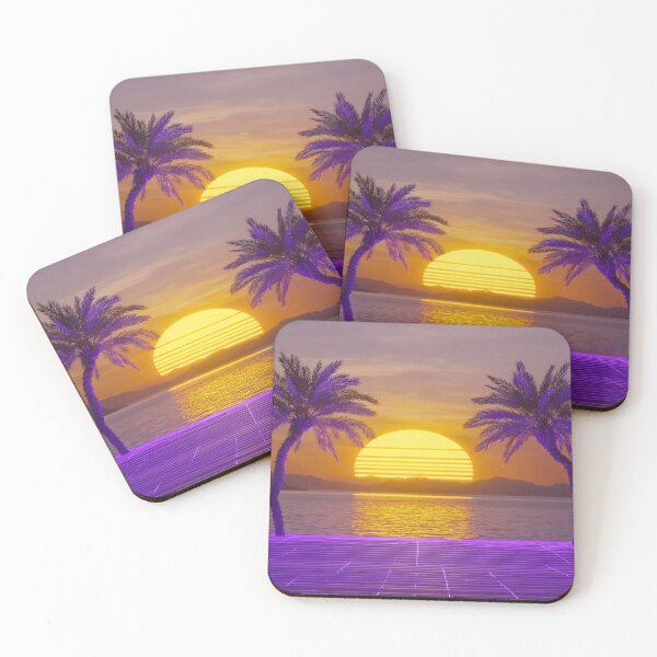 Item preview, Escape to a Neon Sunset Paradise designed and sold by JenniferMoren.