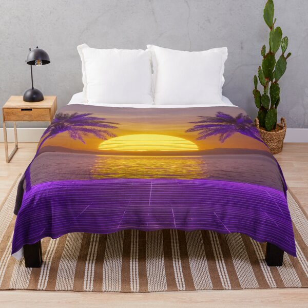 Item preview, Escape to a Neon Sunset Paradise designed and sold by JenniferMoren.