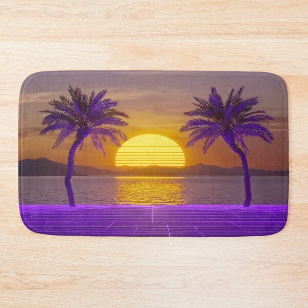 Item preview, Escape to a Neon Sunset Paradise designed and sold by JenniferMoren.