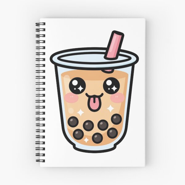 Item preview, Cute Playful Kawaii Bubble Tea Cartoon | Adorable Boba Tea Sticker & Gift Design designed and sold by Rood Art Studio.