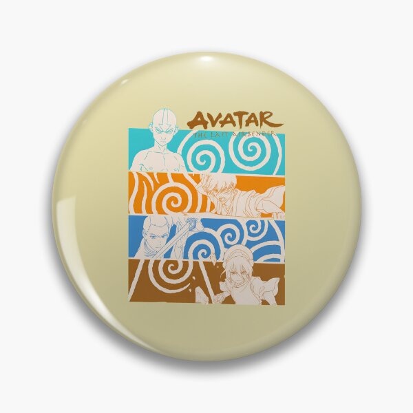 Item preview, Avatar: The Last Airbender – Elemental Line Art Tribute designed and sold by Catsi-Nook-Art.