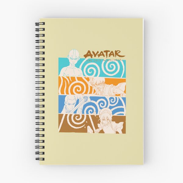 Item preview, Avatar: The Last Airbender – Elemental Line Art Tribute designed and sold by Catsi-Nook-Art.