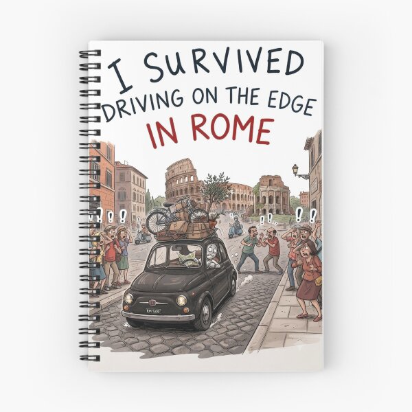 Item preview, I Survived My Trip To ROME - Funny ROME DRIVING designed and sold by njanani.
