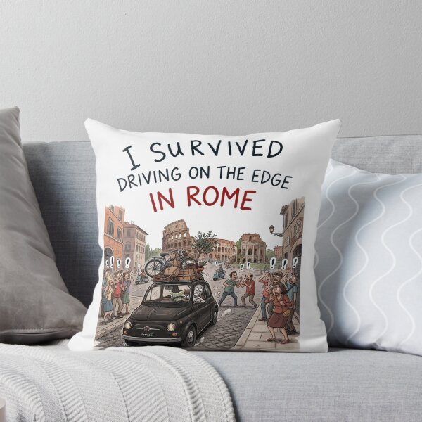 Item preview, I Survived My Trip To ROME - Funny ROME DRIVING designed and sold by njanani.