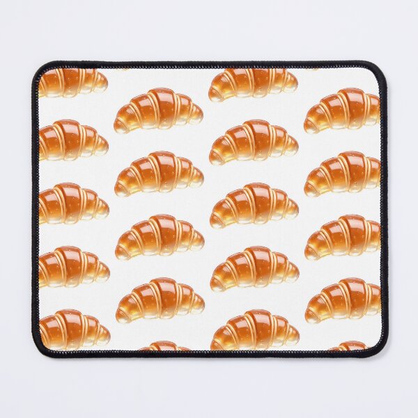 Item preview, Glossy Honey Croissant Sticker Cute 3D Pastry Aesthetic designed and sold by EatPrayLive.