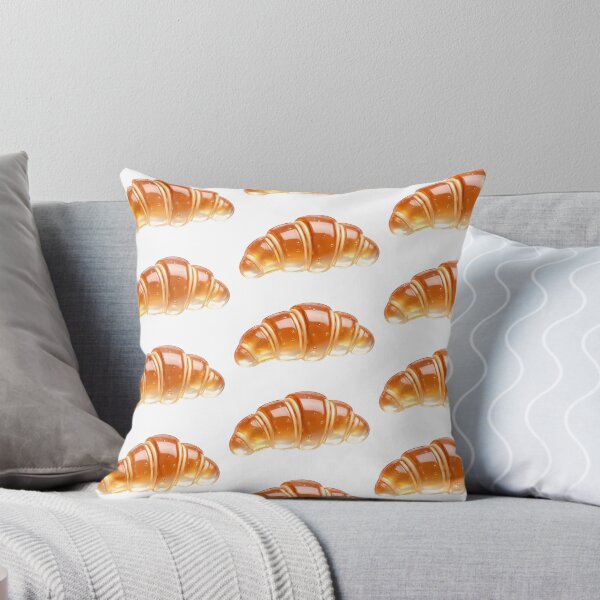 Item preview, Glossy Honey Croissant Sticker  Cute 3D Pastry Aesthetic designed and sold by EatPrayLive.